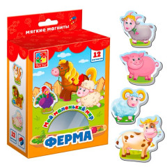 Гра настільна Vladi Toys "Мій маленький світ "Ферма" VT3106-09