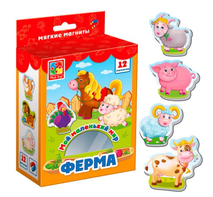 Гра настільна Vladi Toys "Мій маленький світ "Ферма" VT3106-09
