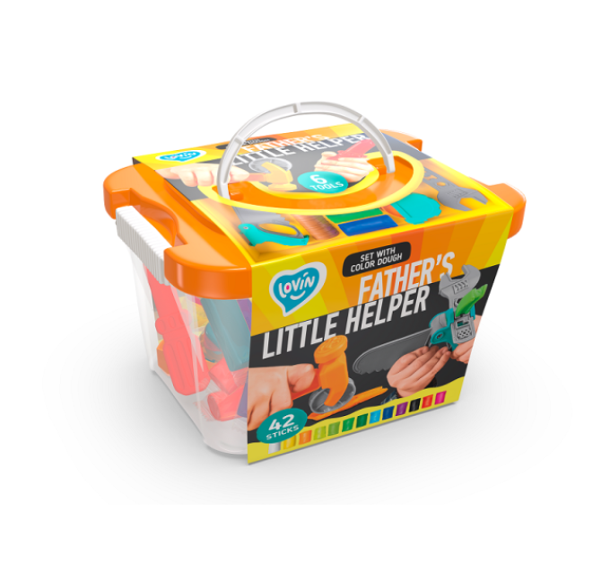 Father's Little Helper ТМ Lovin Набір тіста для ліплення Father's Little Helper ТМ Lovin Набір тіста для ліплення