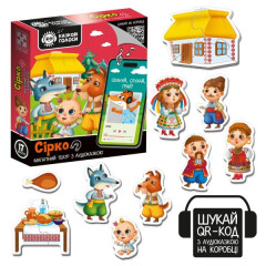 Гра розвиваюча Vladi Toys магнітний театр з аудіоказкою Казкові голоси "Сірко"