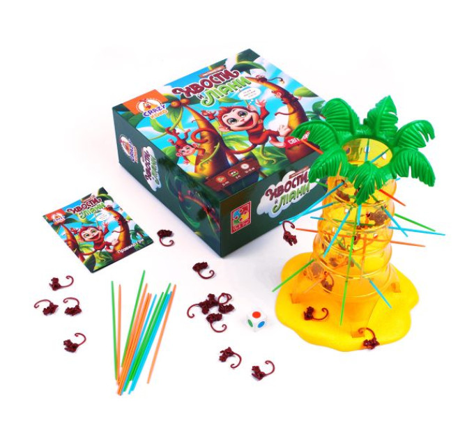 Гра настільна Vladi Toys розважальна. Хвости й ліани. VT8055-39
