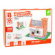 Будівельний набір для творчості STRATEG з міні-цеглинок BLOCKY Маленька Таверна