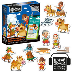 Гра розвиваюча Vladi Toys магнітний театр з аудіоказкою