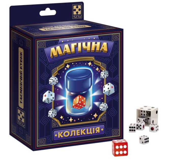 Гра настільна Vladi Toys набір для фокусу. Магічна колекція. Таємничий кубик.