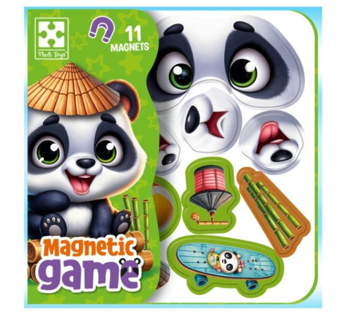 Гра розвиваюча Vladi Toys магнітна "Емоції Пандочки" VT3220-06 (укр)