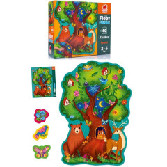 Puzzle Roter Kдfer floor puzzle. Forest animals. RK7010-04