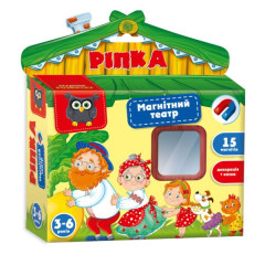 Гра настільна Vladi Toys магнітний театр Академія розвитку "Ріпка" VT3206-29