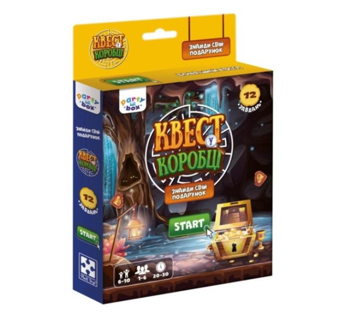 Настільна гра Vladi Toys розважальна. Квест в коробці відеоігри. VT5902-03