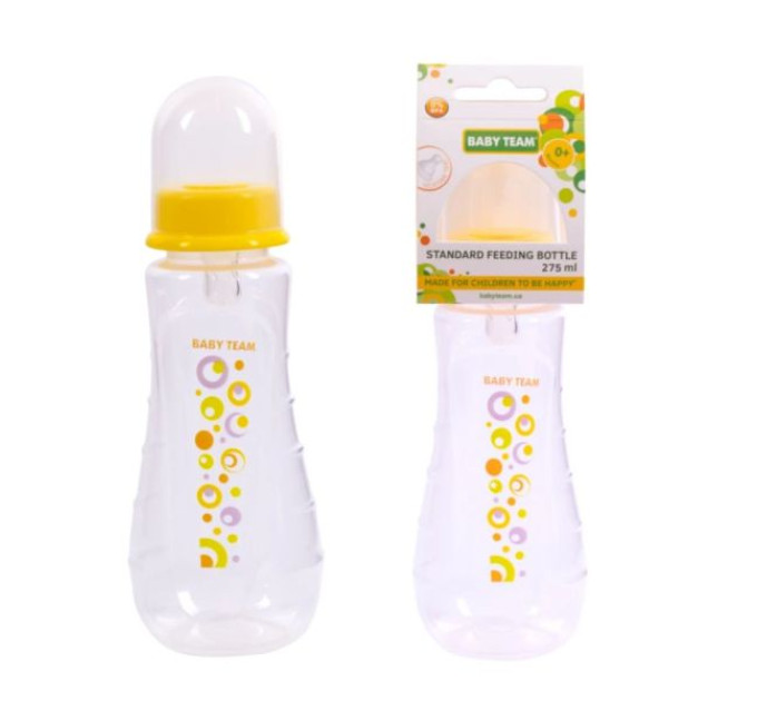 Пляшечка для годування з силіконовою соскою, 275 мл (275 ml)