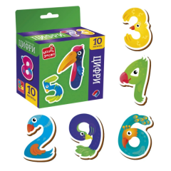 Гра розвиваюча Vladi Toys набір магнітів. "Цифри" VT3106-37