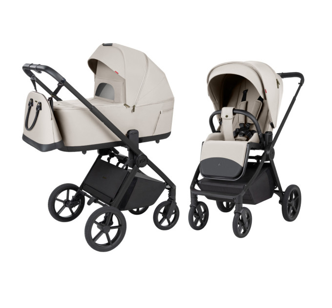 Коляска універсальна CARRELLO Ultra CRL-6556 2в1 Milk Grey /1/