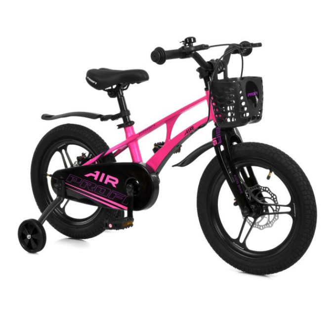 Велосипед дитячий PROF1 AIR PRO 16д. MB 161059 pink