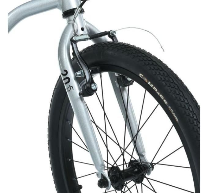 Велосипед дитячий 20д. PROF1 MB 20LIGHTY SILVER