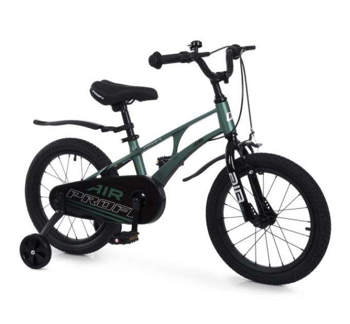 Велосипед дитячий PROF1 AIR Standart Plus 16д. MB 161060 dark green