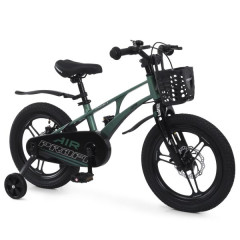 Велосипед дитячий PROF1 AIR PRO 18д. MB 181059 dark green