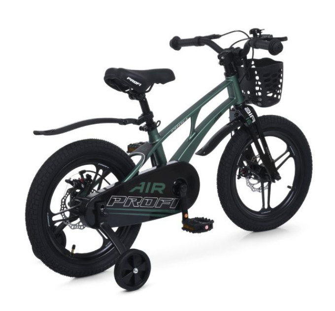 Велосипед дитячий PROF1 AIR PRO 14д. MB 141059 dark green