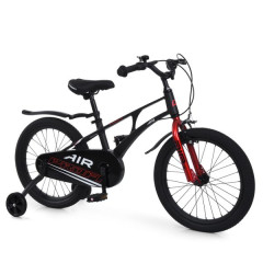 Велосипед дитячий PROF1 AIR Standart Plus 18д. MB 181060 black