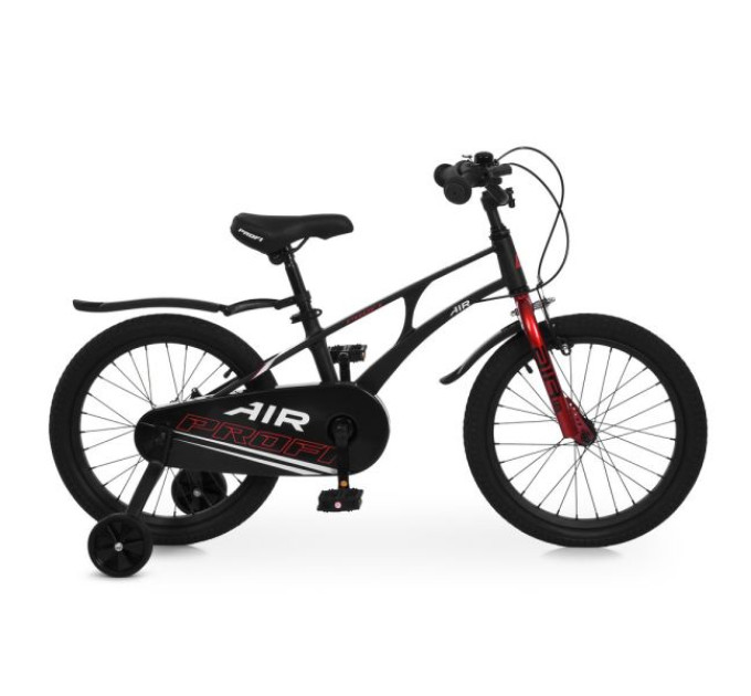 Велосипед дитячий PROF1 AIR Standart Plus 16д. MB 161060 black